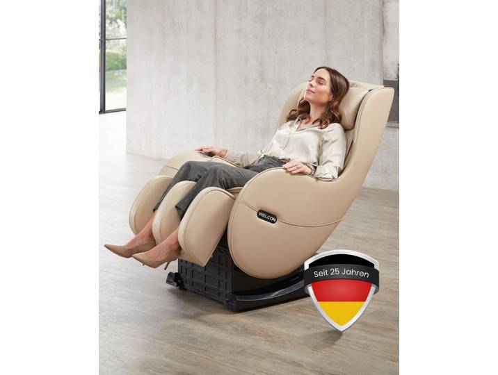 WELCON Massagesessel WELCON Massagesessel EASYRELAXX in beige, braun, schwarz und rot