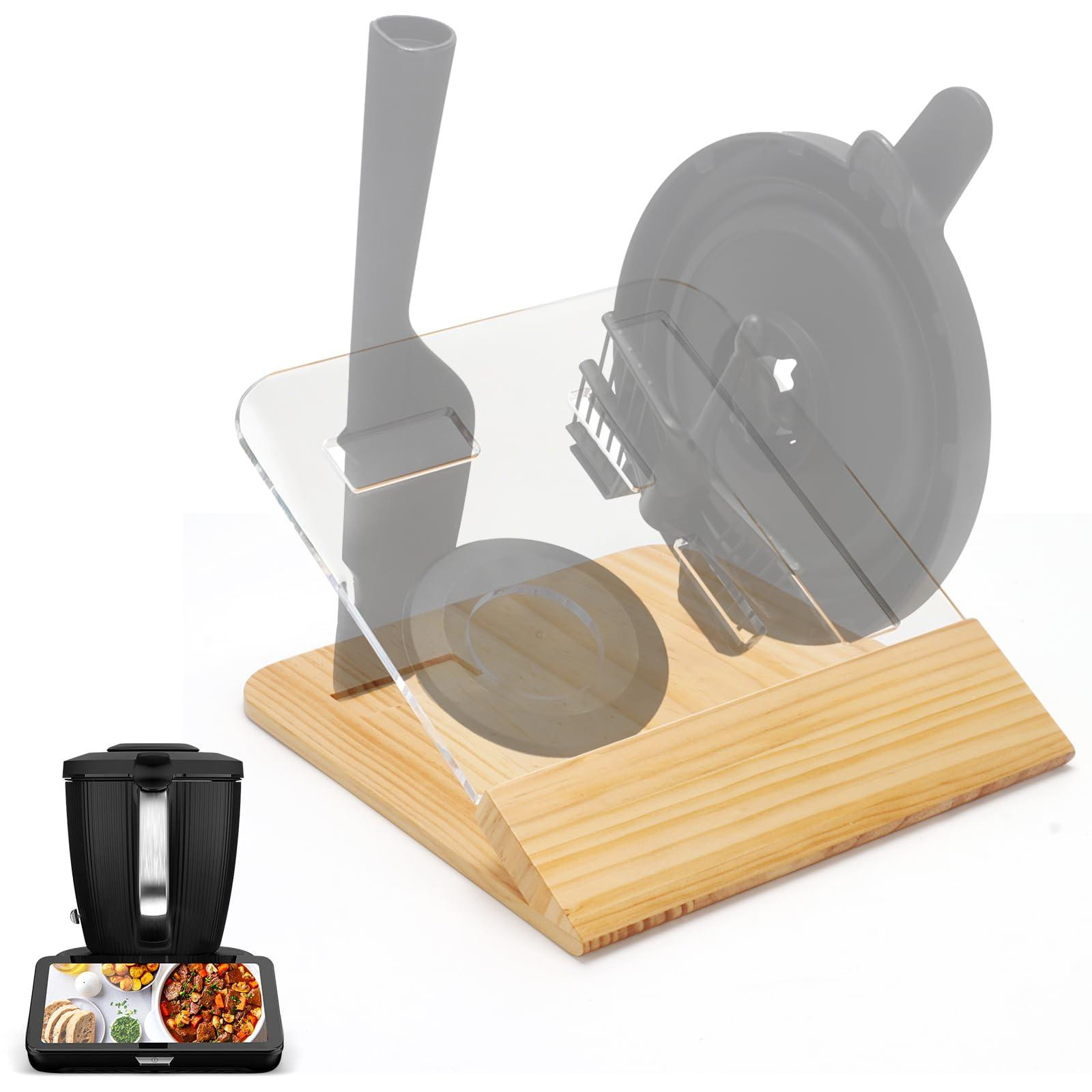 Dripio Opbergrek voor Thermomix TM7 accessoires van beukenhout