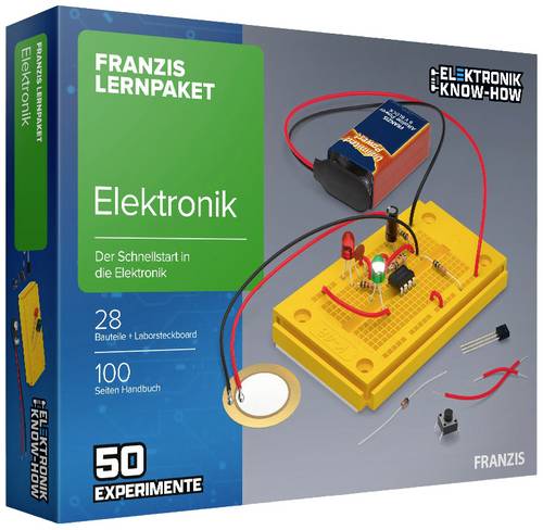 FRANZIS 65272 Lernpaket Elektronik Lernpaket ab 14 Jahre
