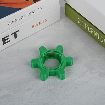 Inspire Daily Merch Multi function Rotary Bottle Cap Opener Plastic Twist Kitchen Tool green