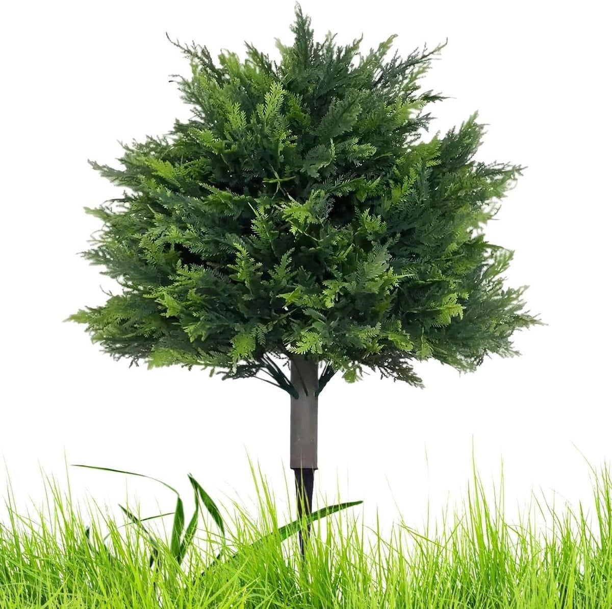 Realistische kunstboom voor tuin decoratie - Groen - 60 cm