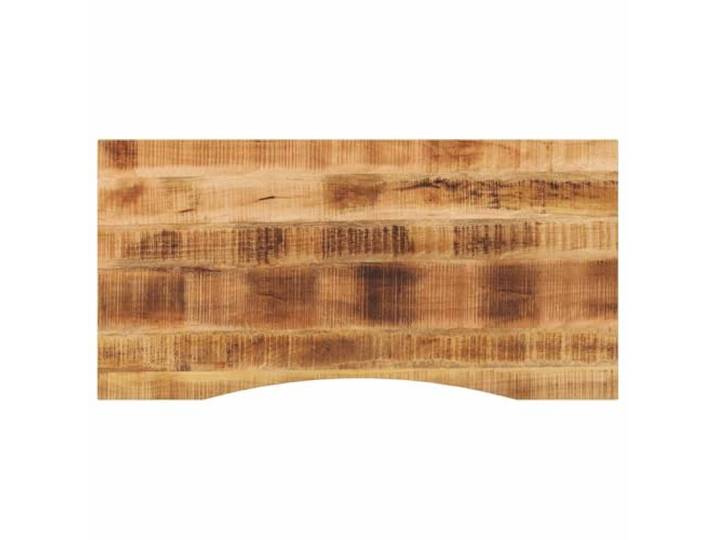 fsahslih Schreibtischplatte 120x50x2,5 cm Massivholz Mango Tischplatte Vielseitige Holzplatte mit Natur-Finish für individuelle Gestelle im Arbeitszimmer, Homeoffice oder Essbereich.