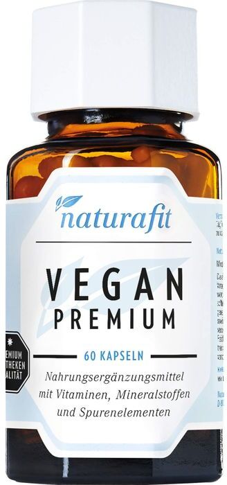 NaturaFit GmbH NATURAFIT Vegan Premium Kapseln 60 St. (37,1 g)