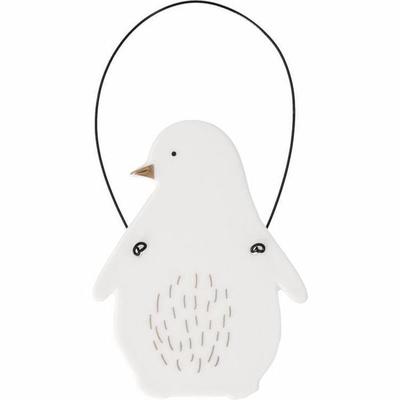Wintertier Anhänger Pinguin 7,9x6,1cm