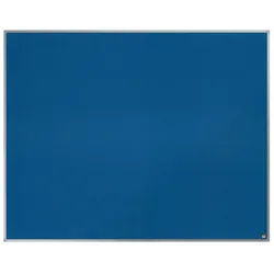 Nobo Filz-Notiztafel Essence Aluminiumrahmen 1500x1200mm blau.