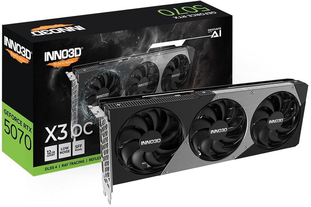 INNO3D GeForce RTX 5070 X3 OC Grafikkarte 12 GB
