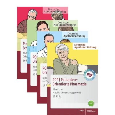 Package: Derendorf, Rose et al., POP PatientenOrientierte Pharmazie Band 1-4, Set von , Deutscher Apotheker Verlag, 978-3-7692-8572-7