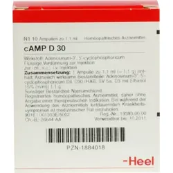 CAMP D 30 Ampullen 10 St Ampullen