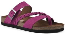 Women's White Mountain Hazy Sandals by White Mountain in Purple Rain Suede (Size 5 M)