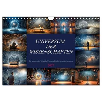Universum der Wissenschaften (Wandkalender 2027 DIN A4 quer), CALVENDO Monatskalender