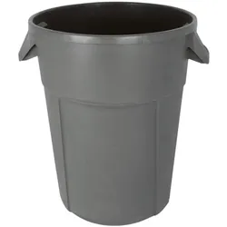 cookmax Schwerlast-Mülleimer 85 Liter grau, 57.3x62.2x57.3 cm