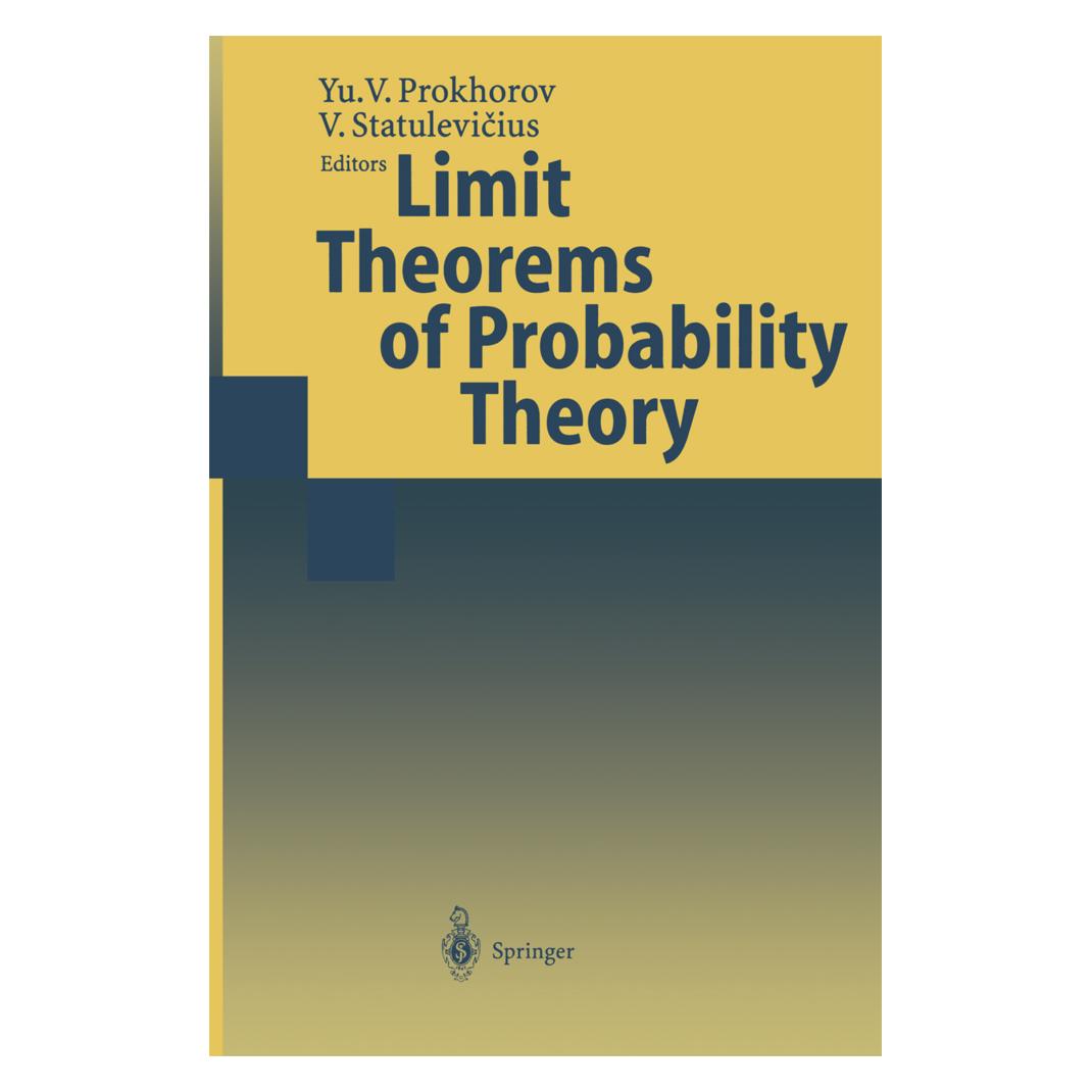 Springer Limit Theorems of Probability Theory (Englisch, Softcover, V Prokhorov, V. Statulevicius, Yu.V. Prokhorov, Yu/Statulevicius) (55375366)