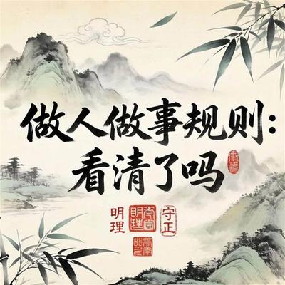 做人做事规则，看清了吗 - 罗鲜英, Audio, 4069828676213
