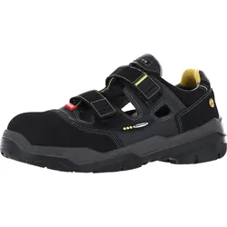 Sicherheitssandale S1 "1510" ANTISLIP - 43 - schwarz