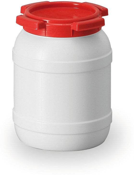 B2B Partner Kunststofffass Curtec mit verengtem Hals und Schraubdeckel, 6 L