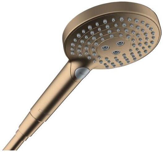 Hansgrohe Raindance Select S120 Handbrause 26014140 3jet PowderRain Brushed Bronze