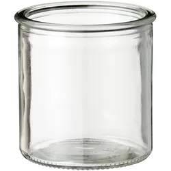 IB Laursen Hannah Glastopf Zylinderform, 8 cm Ø: 7,5 cm