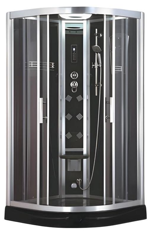 Hydromassage-Dusche Duschkabine Komfortdusche Multifunktionsdusche 120x90 cm