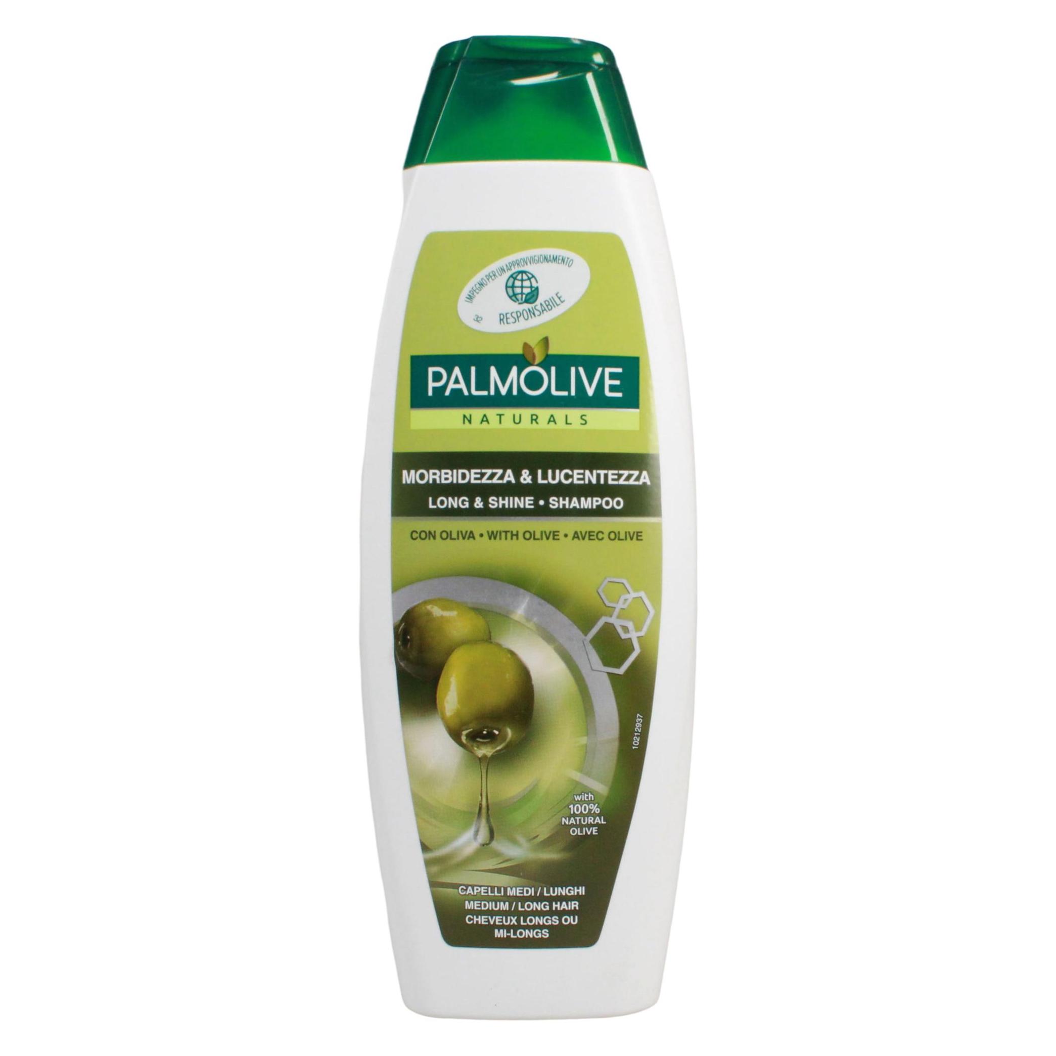 Palmolive Naturals Softness & Shine Langes Haar Shampoo 350ml (Flüssiges Shampoo, 350 ml) (8718951577039)