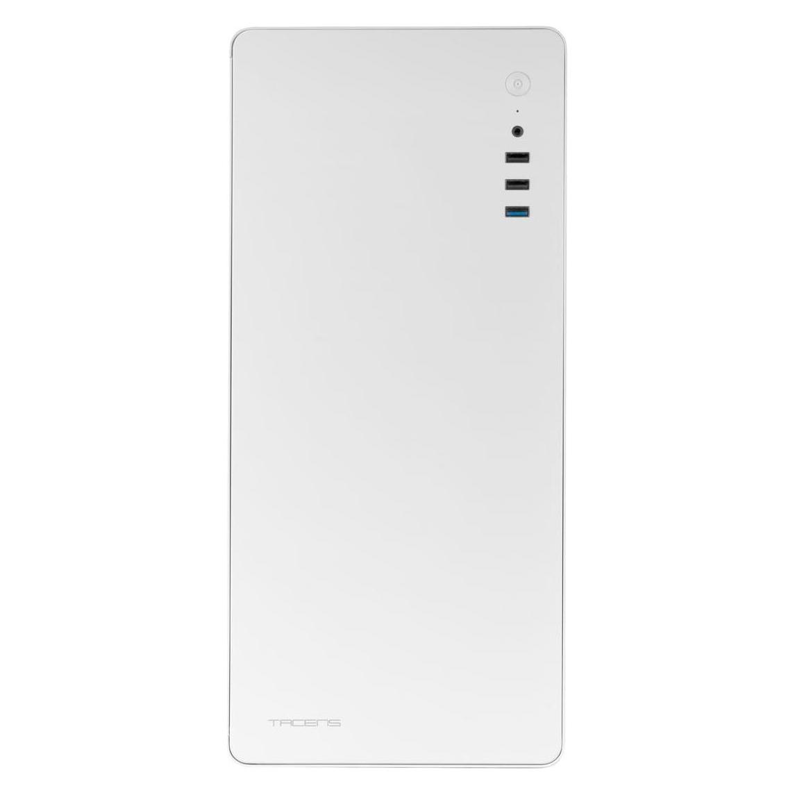 Tacens Boitier Moyen Tour ATX Ensis (Blanc) (ATX, mATX, Mini-ITX) (2ENSISW)