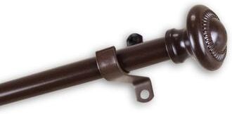 InStyleDesign Cabernet Adjustable Curtain Rod 7/16-Inch