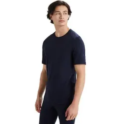 ICEBREAKER Herren Funktionsunterhemd "Merino 200 Oasis" Body Fit Kurzarm, Größe S in Schwarz Schwarz