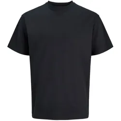 Jack & Jones Herren Rundhals T-Shirt JJEORGANIC RELAXED TEE SS O-NECK - Relaxed Fit - 12298752 Moonbeam - L