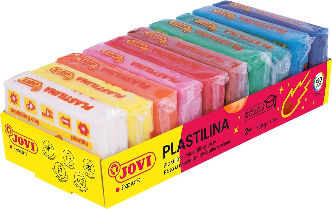 JOVI PLASTILINA Knete 500 Gramm 70/10S