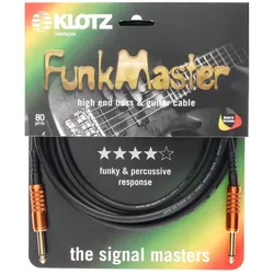 Klotz Kabel TM-0300 Klinke-Klinke 3m (3 m), Audiokabel