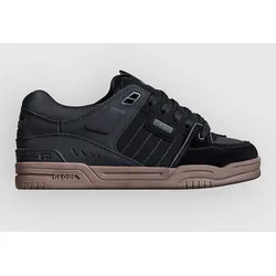 Globe Fusion Skateschuhe black / tobacco gum Gr. 5.5