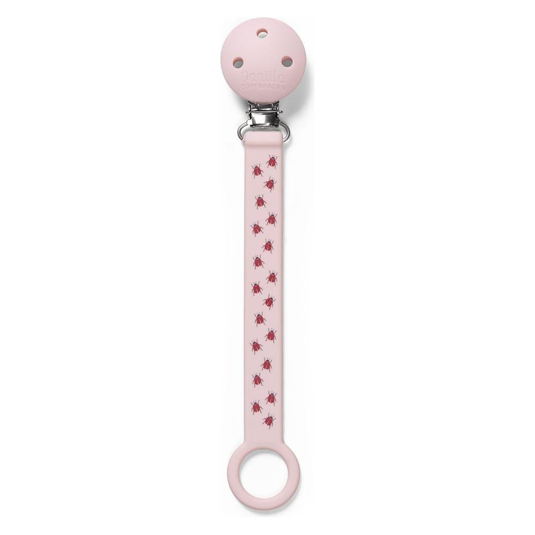 Copenhagen Studios Vanilla - Pacifier Holder - Silicone - Ladybug (PACI5125) (PACI5125)