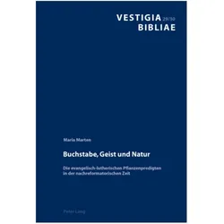 Buchstabe, Geist und Natur, Fachbücher von Maria Marten