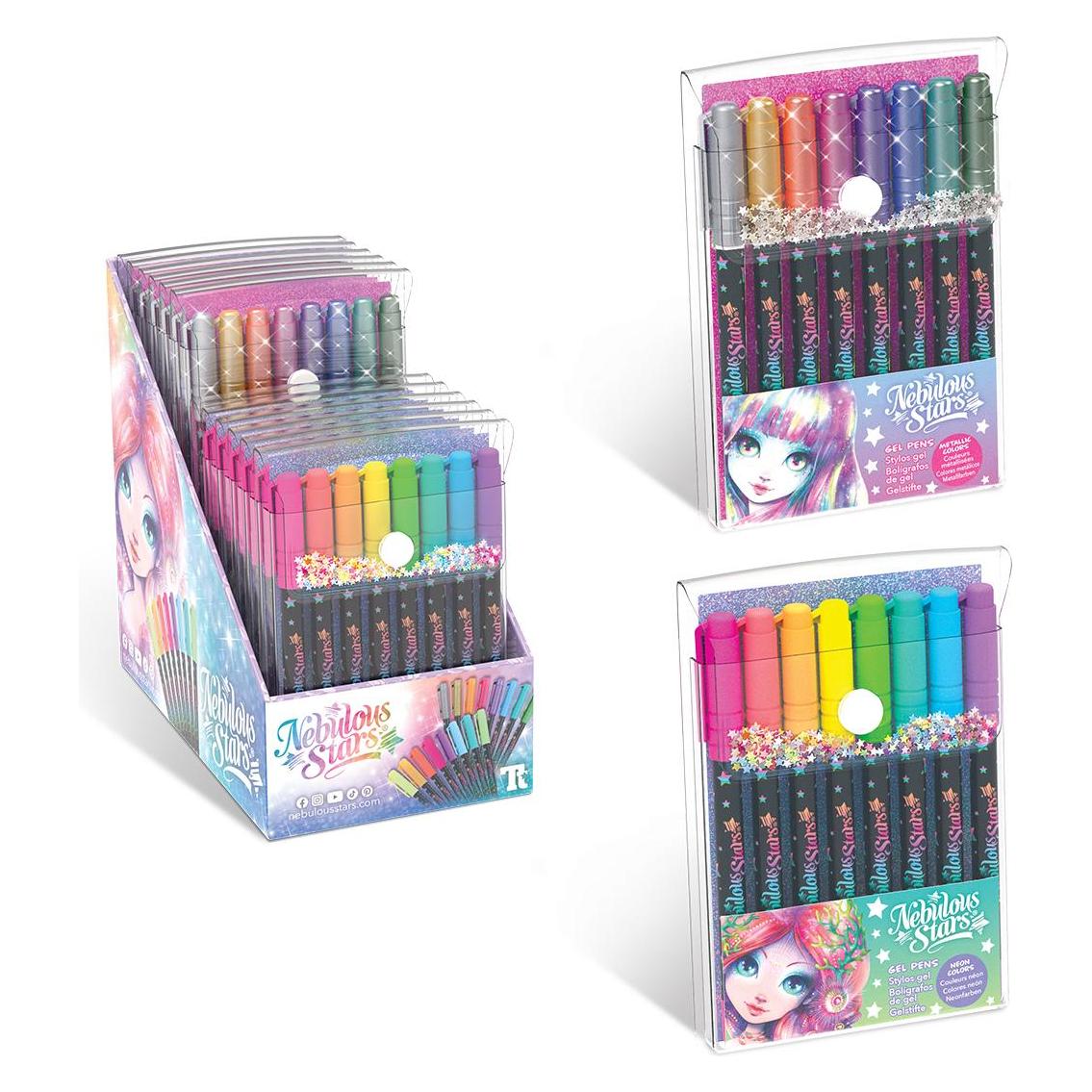 Nebulous Stars Gelschreiber im 8er-Pack (8x) (NS11576)