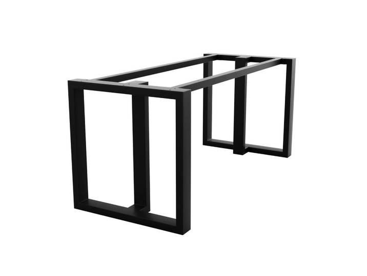 Metalo Pro Tischbeine Astana Metall Schwarz 130/70/72 cm, 70x72x130 cm, Esszimmer, Esstische, Tischsysteme, Tischgestell