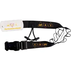 3Laces Startnummernband - schwarz / ONE SIZE