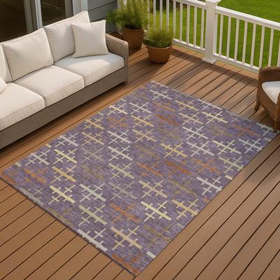 Addison Rugs Machine Washable Indoor/ Outdoor Modern Glencoe Chantille Rug
