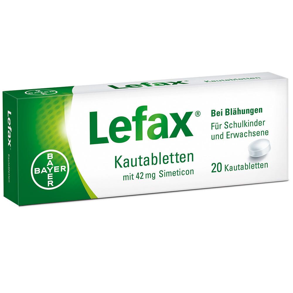 Lefax Kautabletten 20 St