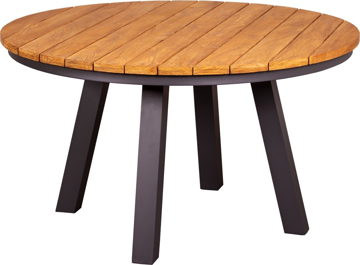 deVries Teakholz-Gartentisch Vermont - ø 130 cm