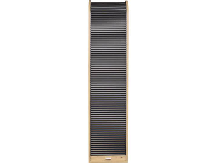 Rollladenschrank MÄUSBACHER Jalousieschränke , schwarz (asteiche, graphit), B:46cm H:192cm T:44cm, Schränke, Rollladenschrank