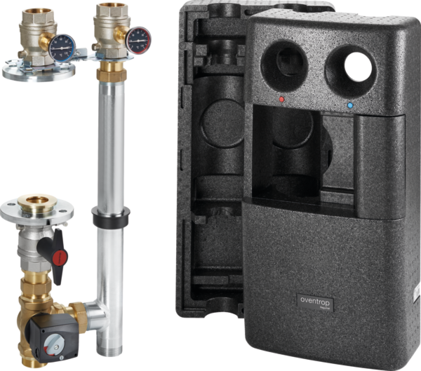 Oventrop Regumat Kessel-Anbindesystem 1358640 DN 50, ohne Pumpe, mit universeller Wärmedämmung