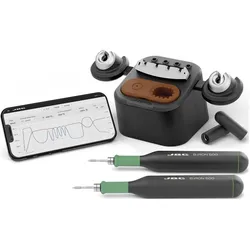 JBC, Lötgerät, Präzisions-Station B.IRON 500 Dual, mit zwei Handstücken, inklusive Tablet (Lötstation)