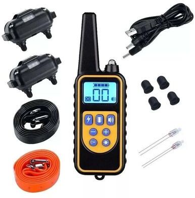 Drop Dash Deals Rechargeable Dog Training Collar With Remote Shock & Waterproof Trainer Perfect For Obedience Training for 2 Dog