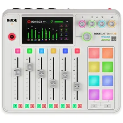 RODECaster Pro II white Podcast-Studio