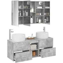 vidaXL, Badmöbelset, Badezimmer Set