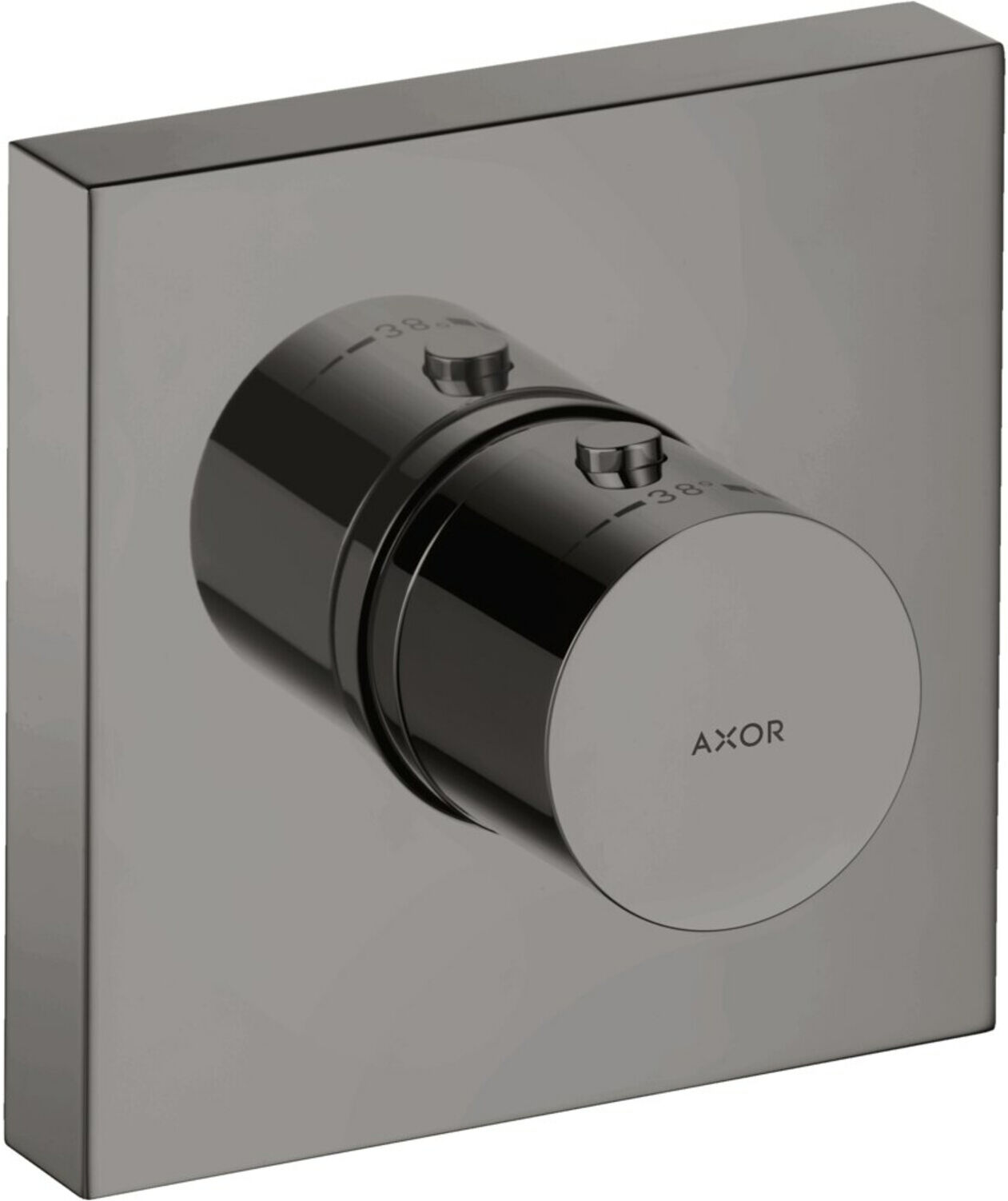 Hansgrohe Fertigmontageset Axor Starck UP-Thermostat., eck., pol. black chrome (10755330)
