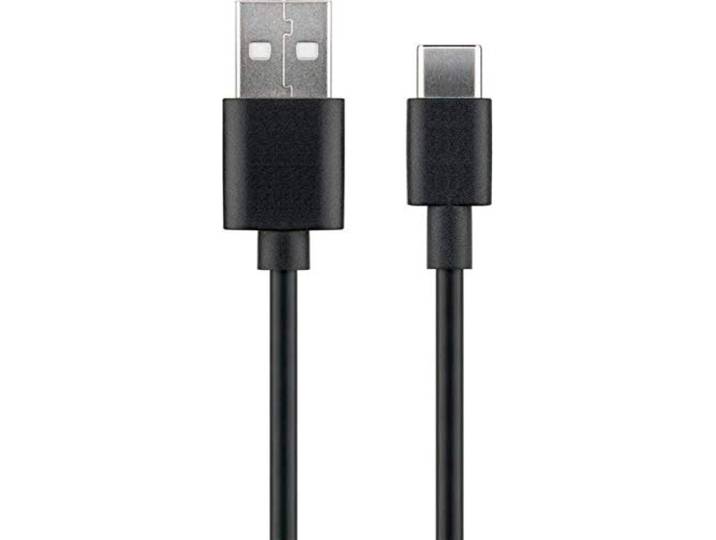 USB 3.1CCHAR1B USB-kabel (1 m, USB A, USB C, 3.1 Gen 1), zwart