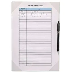 Tarifold 2er Set Notizblatthalter »Kang« magnetisch weiß, 22x30.5 cm