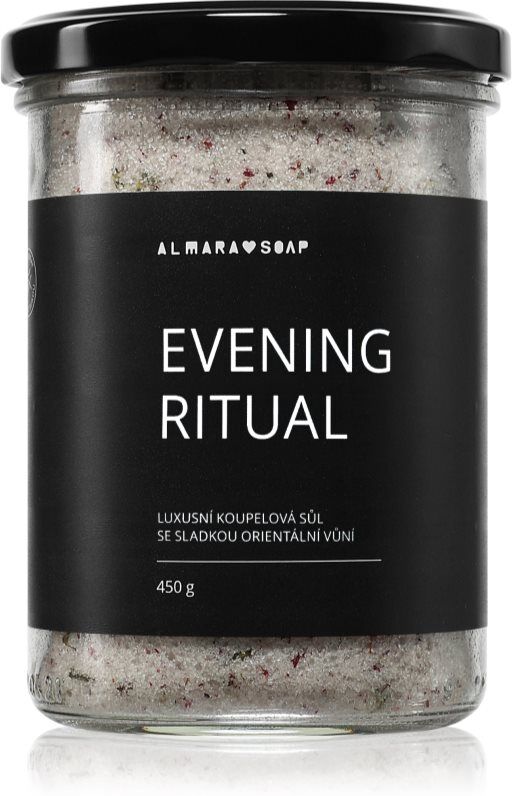 Almara Soap Bath Salt relaxing bath salt with aroma Evening Ritual 450 g