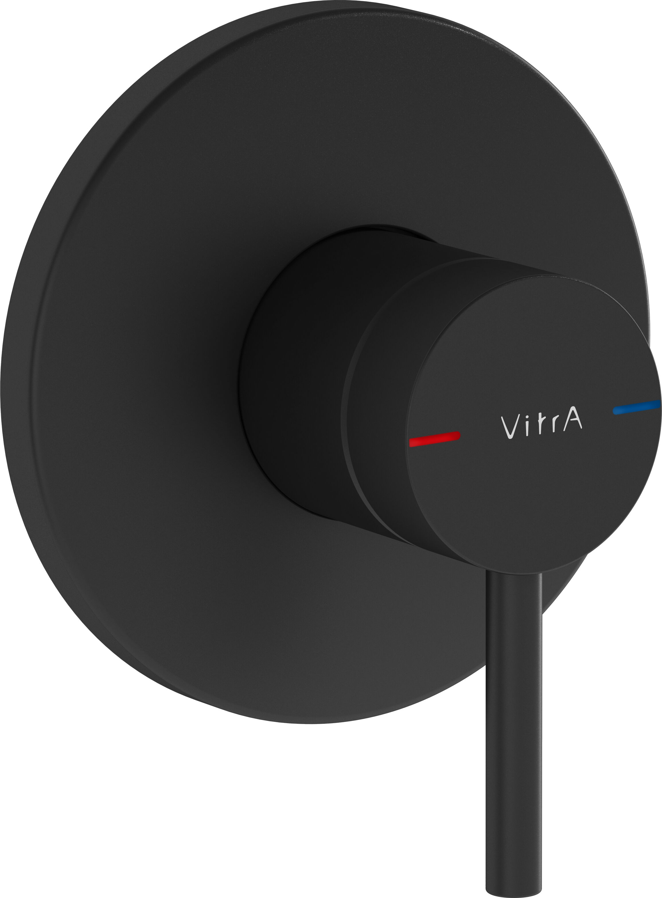 Vitra Origin douche à encastrer, noir mat
