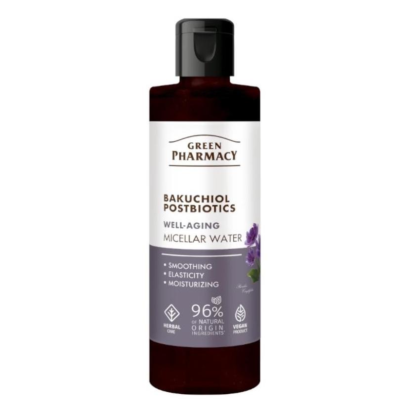 Schubiger Green Pharmacy Woda micelarna Bakuchiol + postbiotyki 200ml (Mizellenwasser, 200 ml) (59200276)